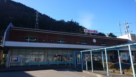 岩泉駅正面の写真